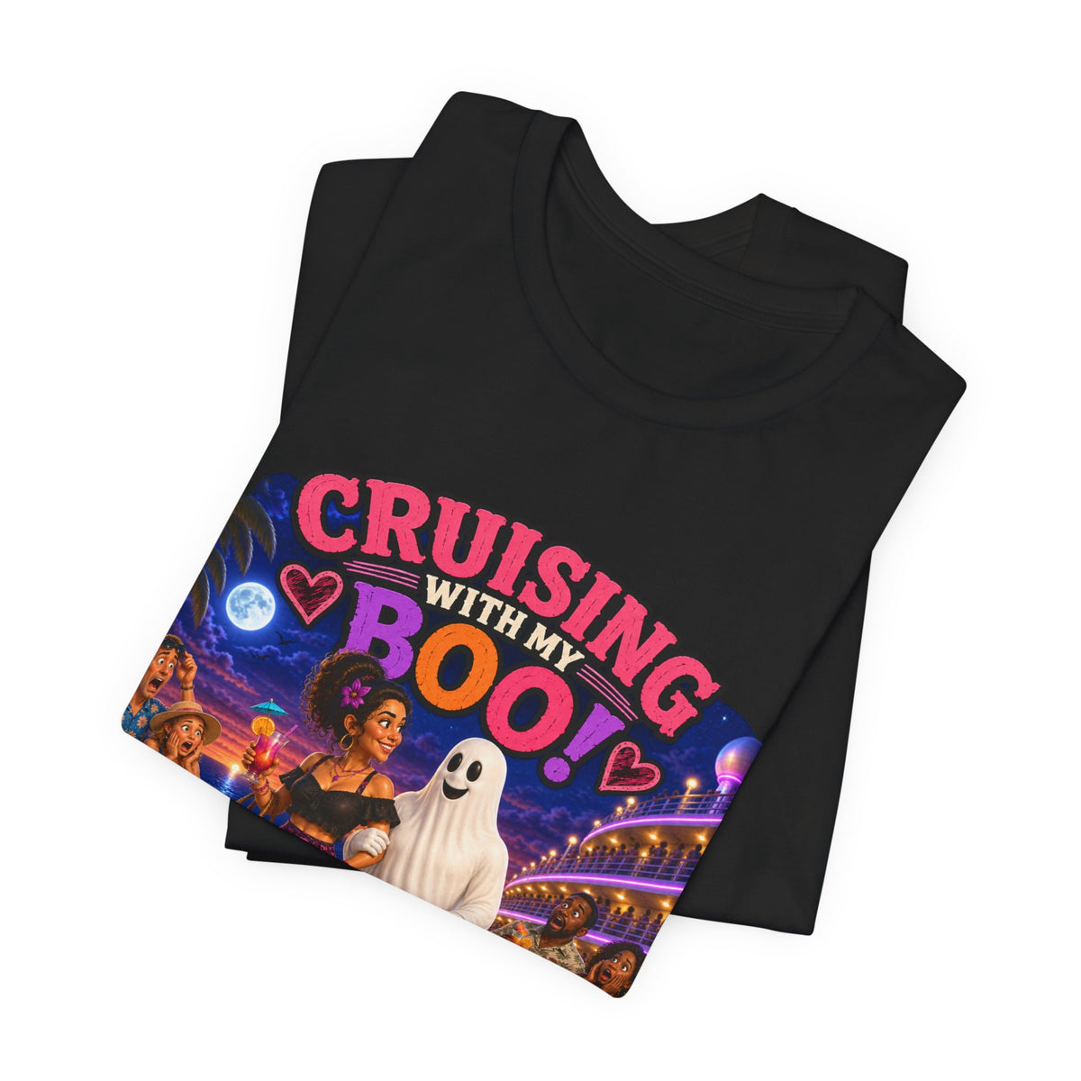 "Cruising with my Boo 3" Unisex Jersey Short Sleeve Tee