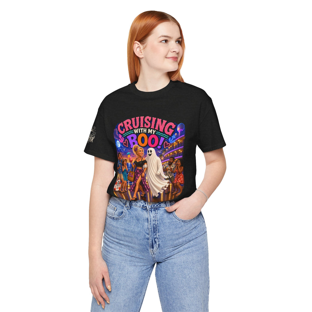 "Cruising with my Boo 2" Unisex Jersey Short Sleeve Tee