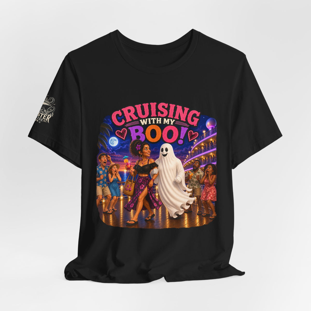 "Cruising with my Boo 3" Unisex Jersey Short Sleeve Tee
