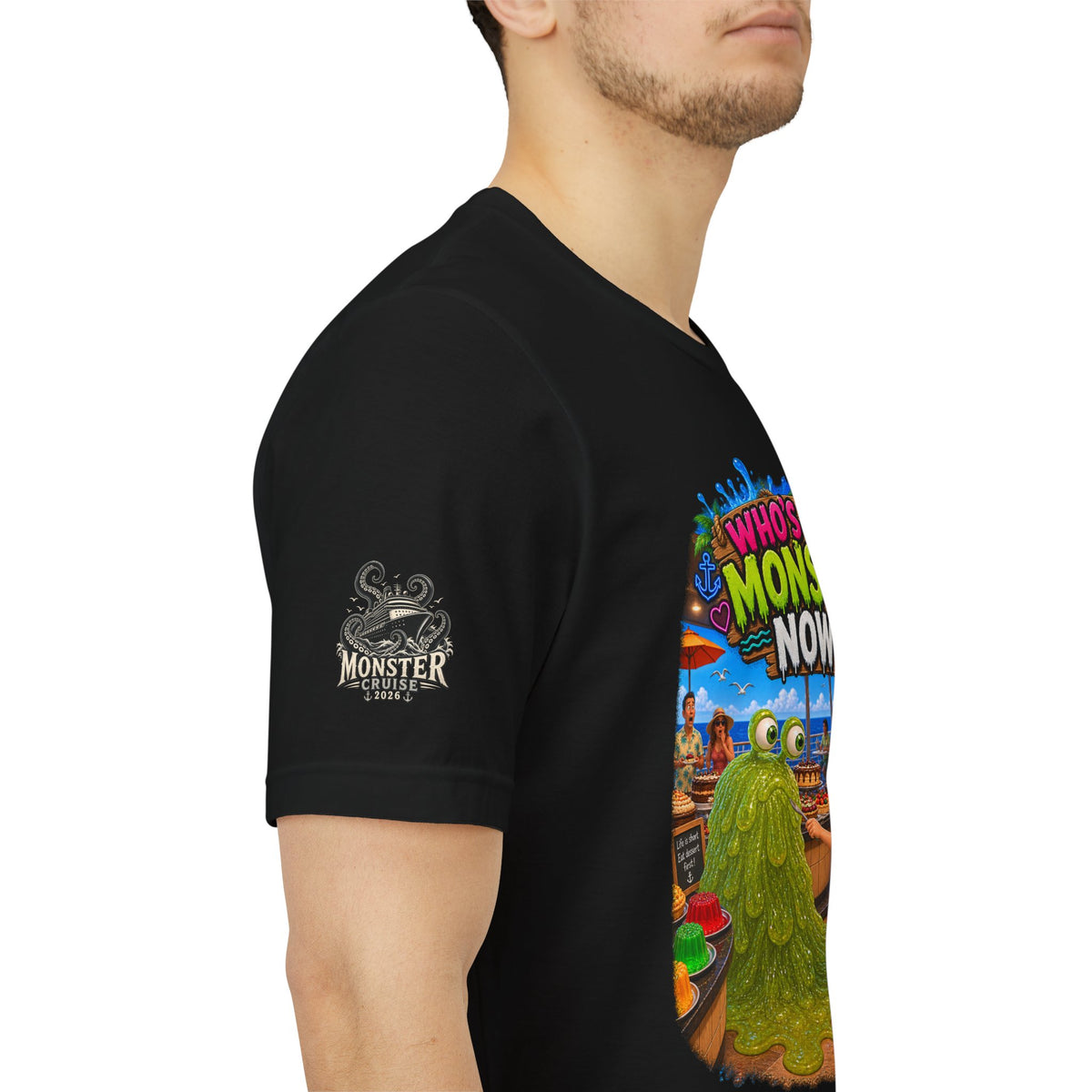 "Who's The Monster Now?" Unisex Jersey Short Sleeve Tee