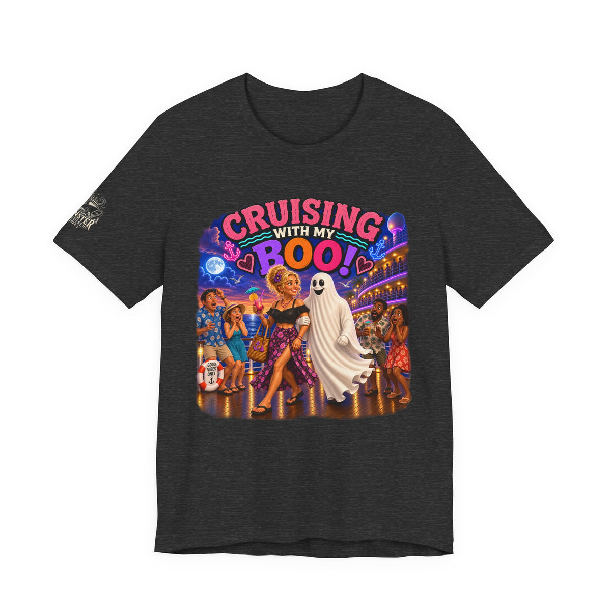"Cruising with my Boo 2" Unisex Jersey Short Sleeve Tee