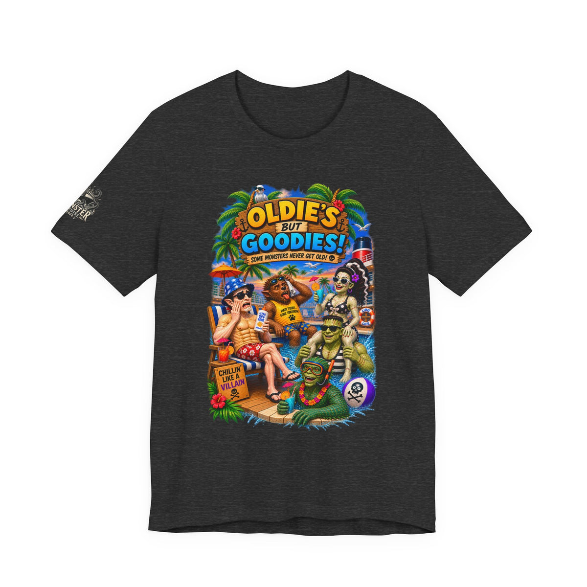 Retro Beach Party T-Shirt — "Oldie's But Goodies" Vintage Vacation Tee