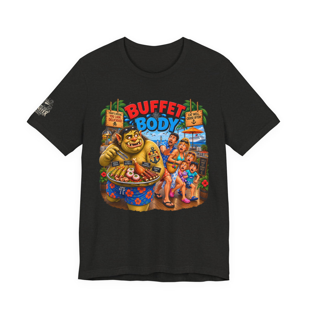 "Buffet Body" Unisex Jersey Short Sleeve Tee