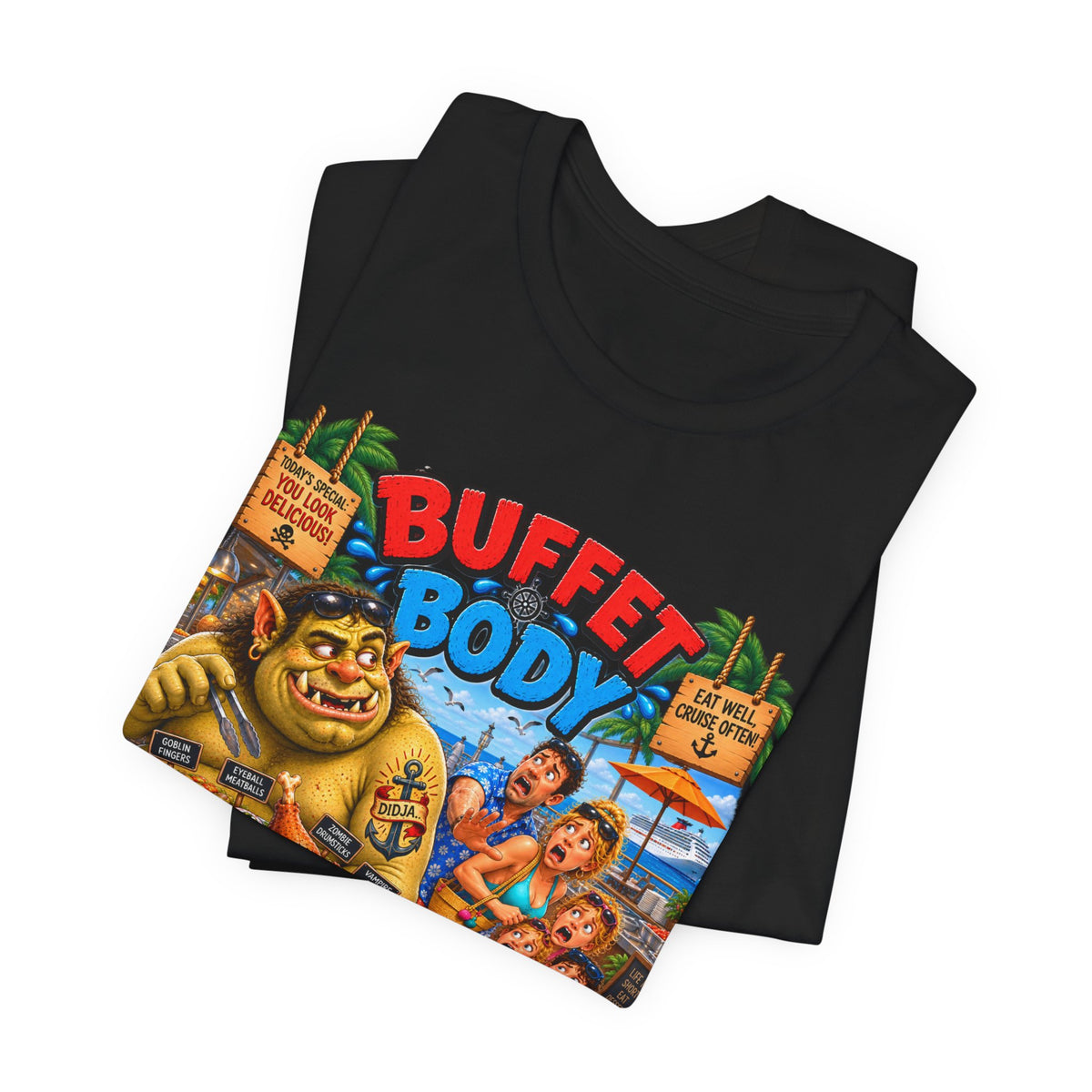 "Buffet Body" Unisex Jersey Short Sleeve Tee