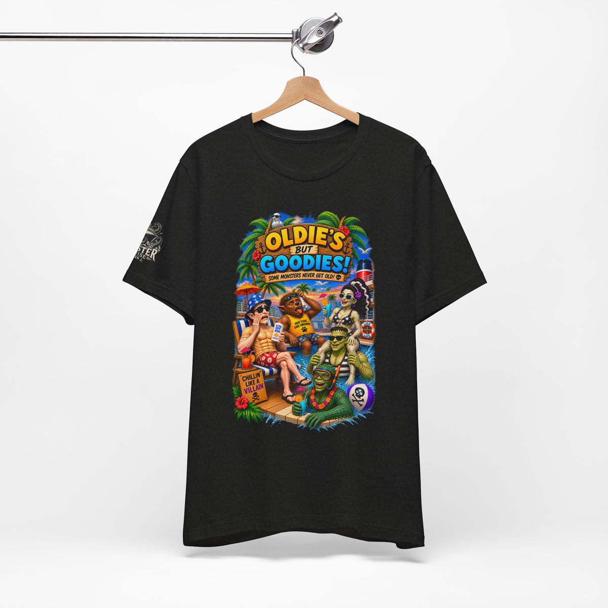 Retro Beach Party T-Shirt — "Oldie's But Goodies" Vintage Vacation Tee