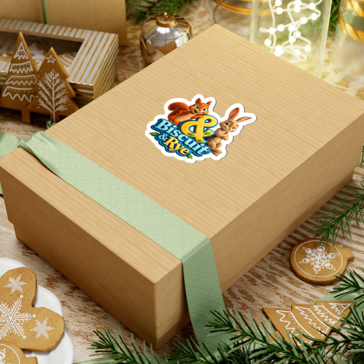 Biscuit & Rye Kiss-Cut Sticker