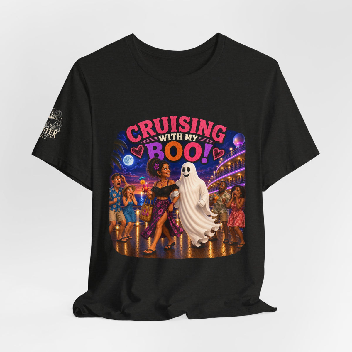 "Cruising with my Boo 3" Unisex Jersey Short Sleeve Tee