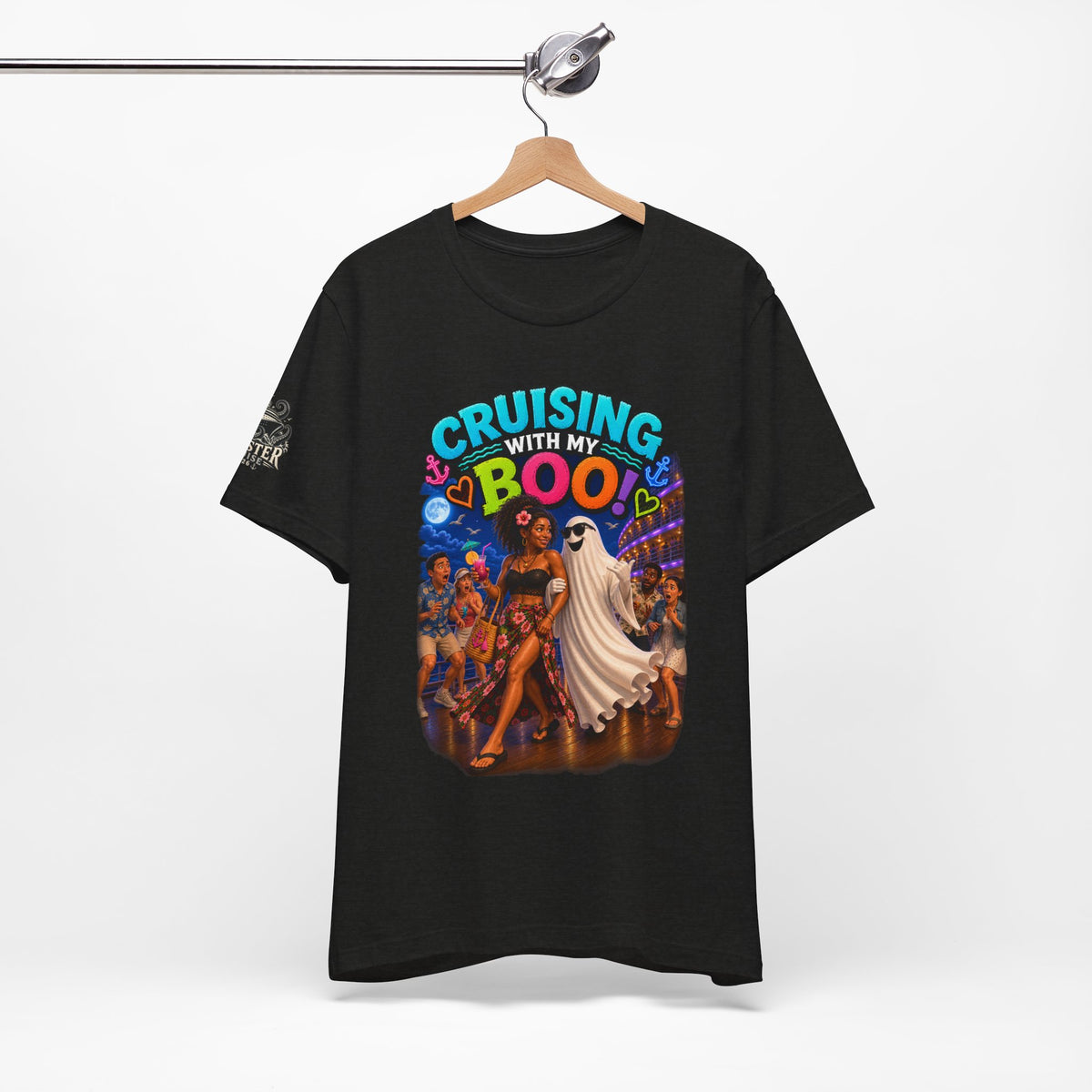"Cruising With Boo" Unisex Jersey Short Sleeve Tee