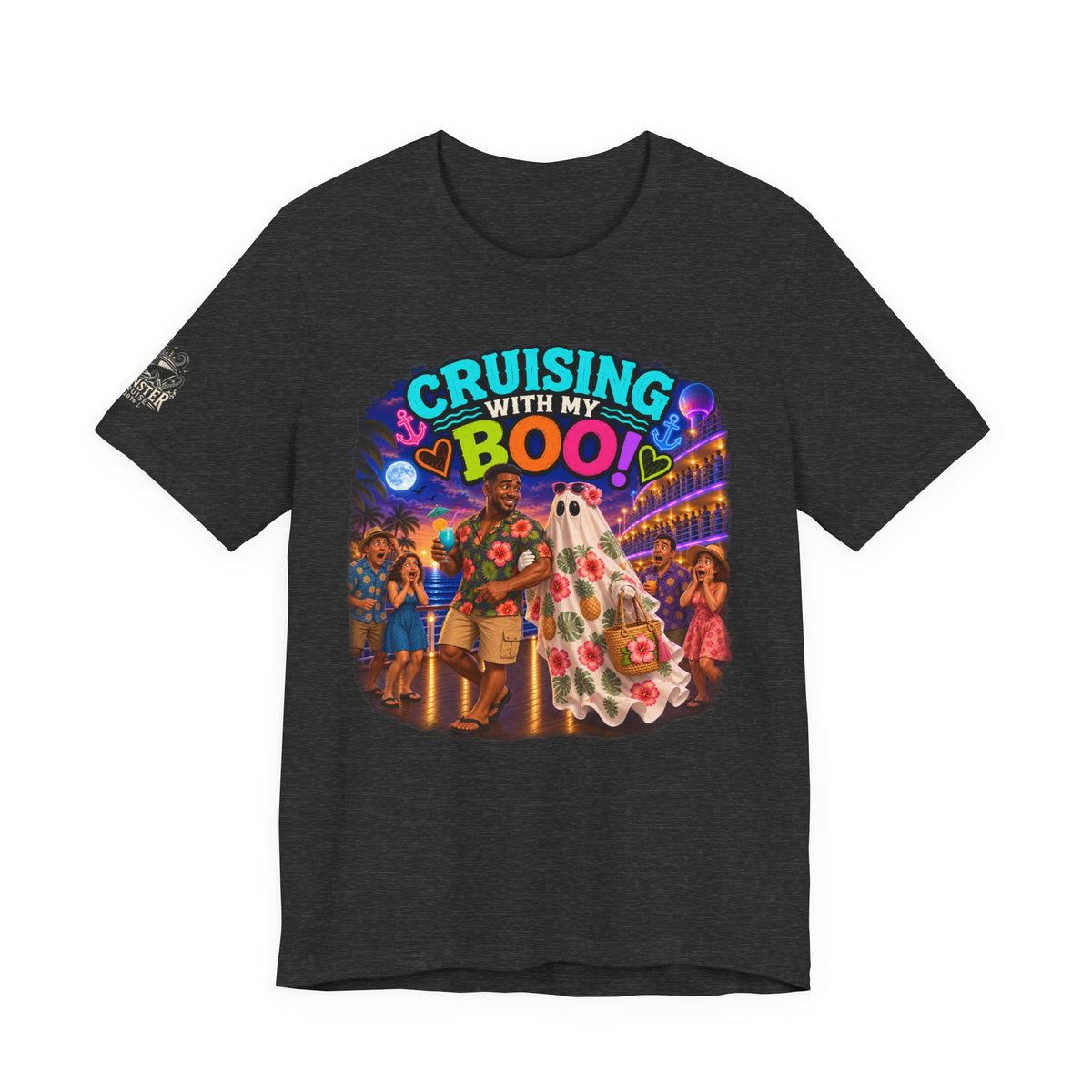 "Cruising  with my Boo 4" Unisex Jersey Short Sleeve Tee