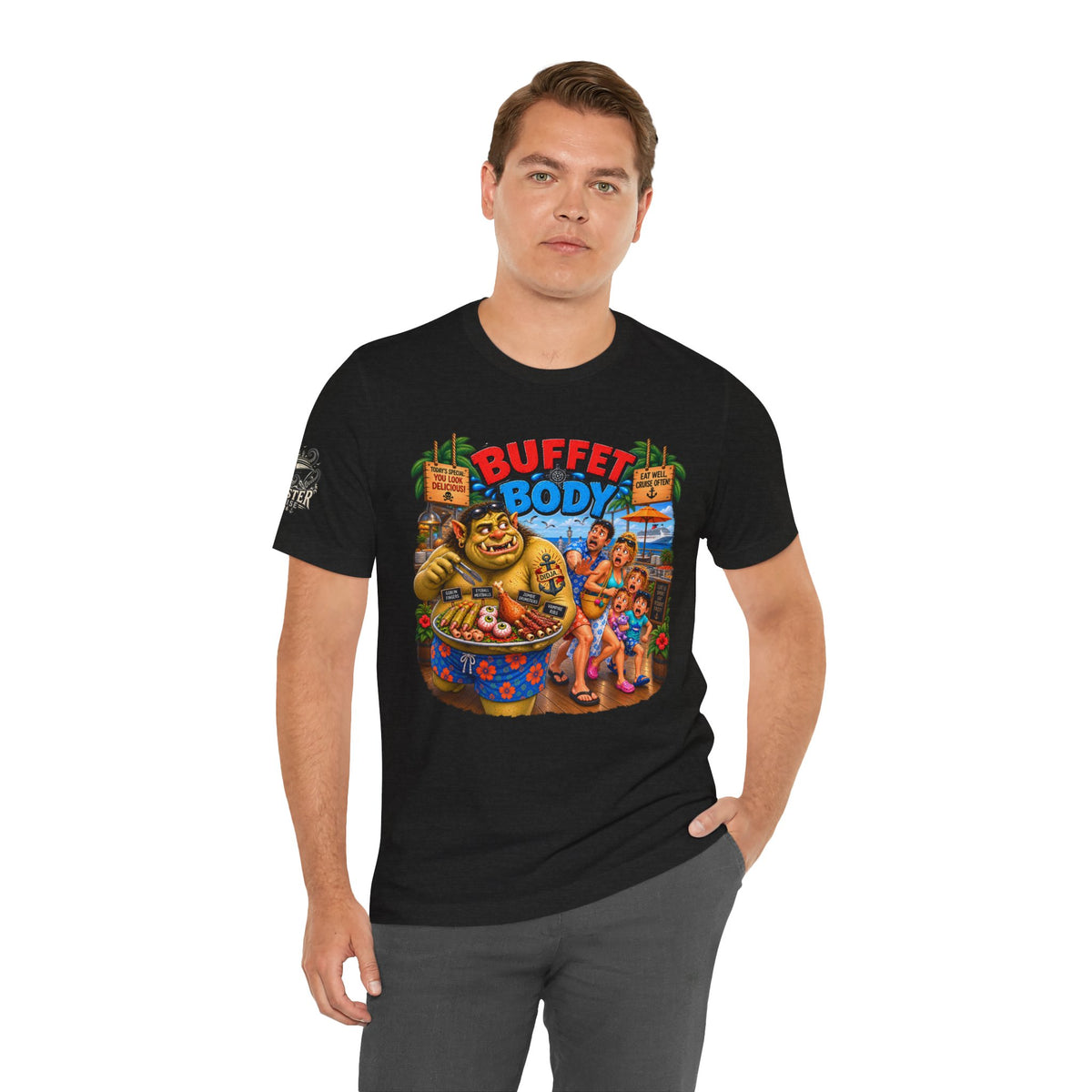 "Buffet Body" Unisex Jersey Short Sleeve Tee