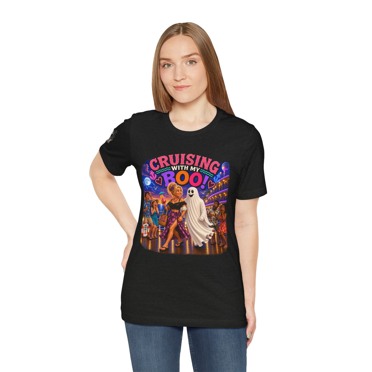 "Cruising with my Boo 2" Unisex Jersey Short Sleeve Tee