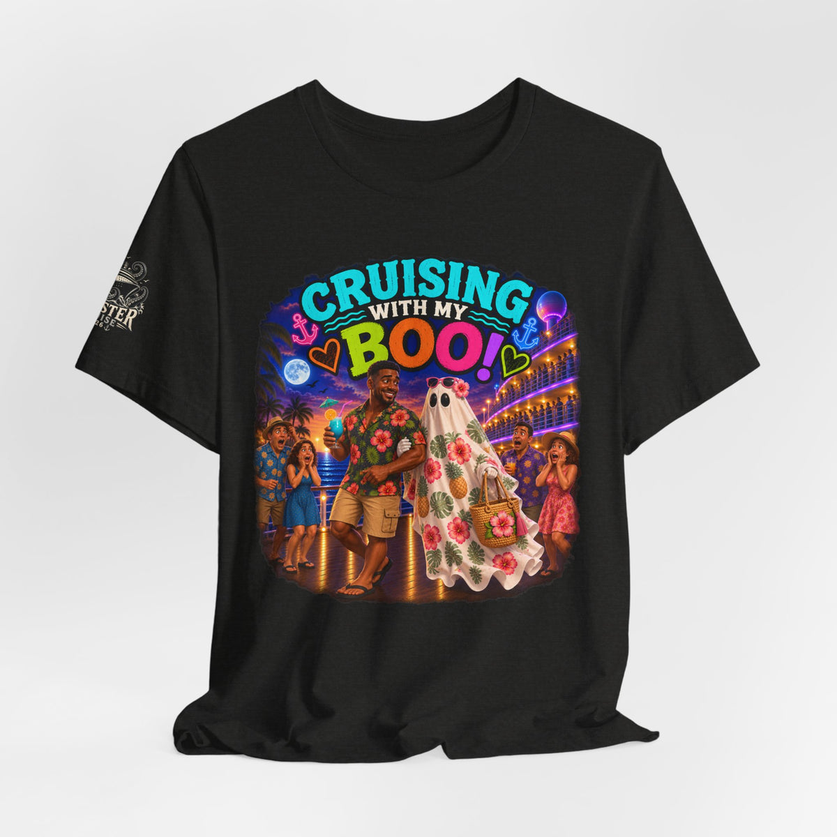 "Cruising  with my Boo 4" Unisex Jersey Short Sleeve Tee