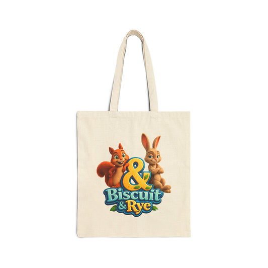 'Biscuit & Rye' Canvas Tote Bag