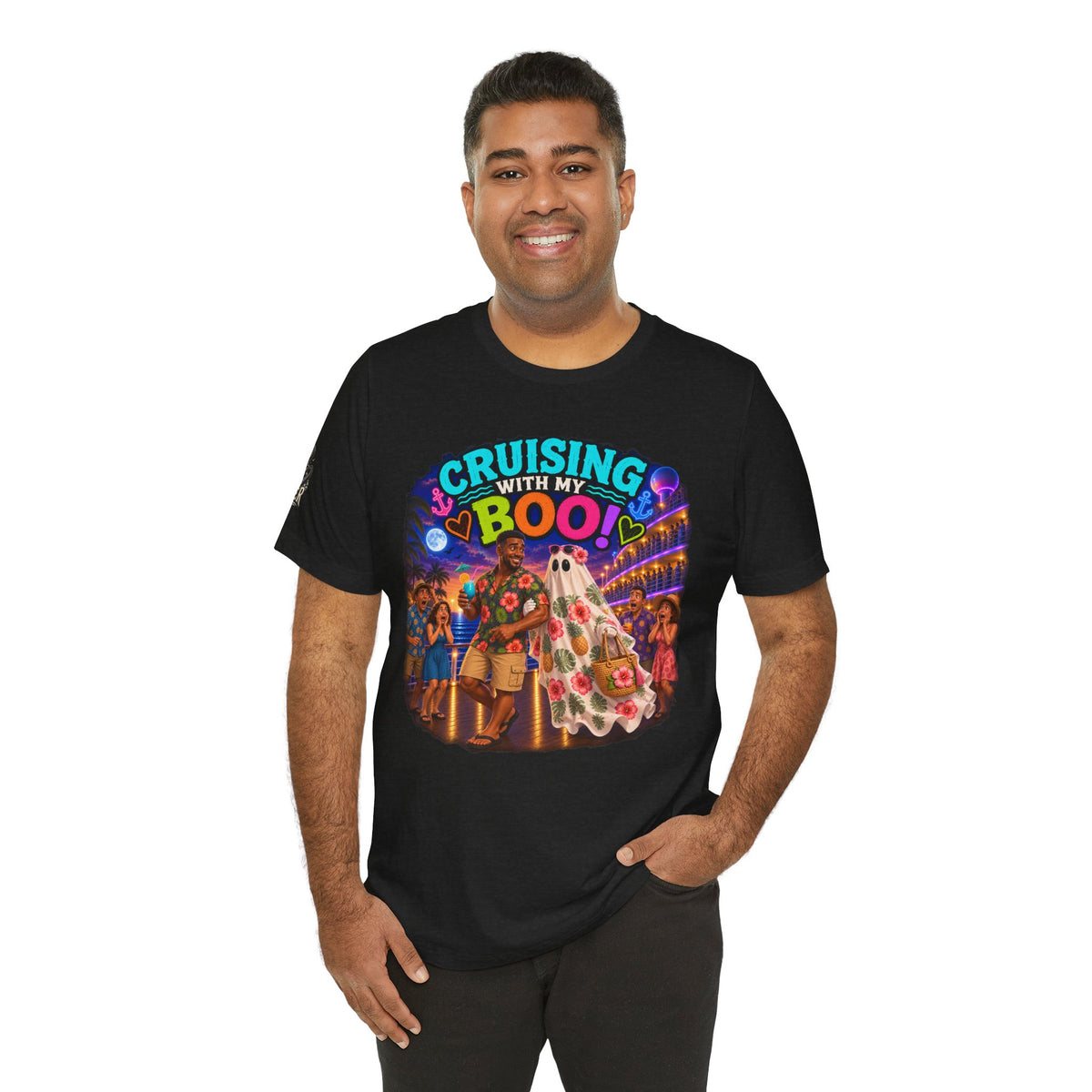 "Cruising  with my Boo 4" Unisex Jersey Short Sleeve Tee