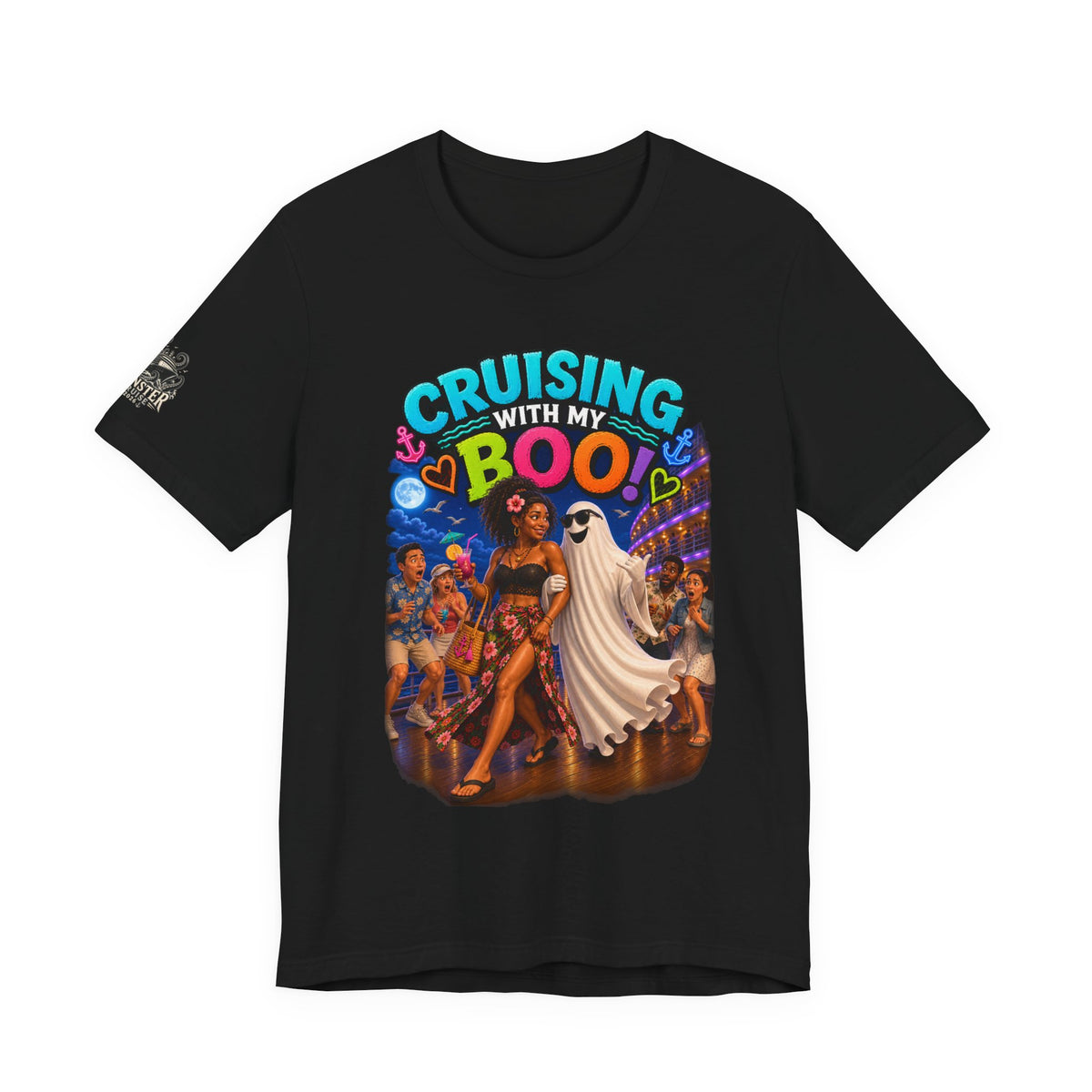 "Cruising With Boo" Unisex Jersey Short Sleeve Tee