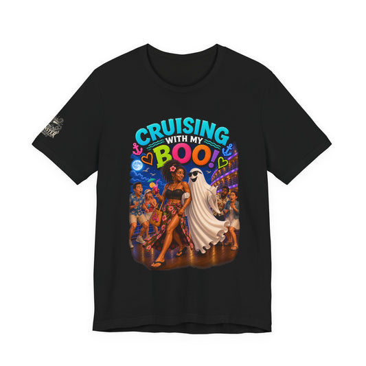 "Cruising With Boo" Unisex Jersey Short Sleeve Tee