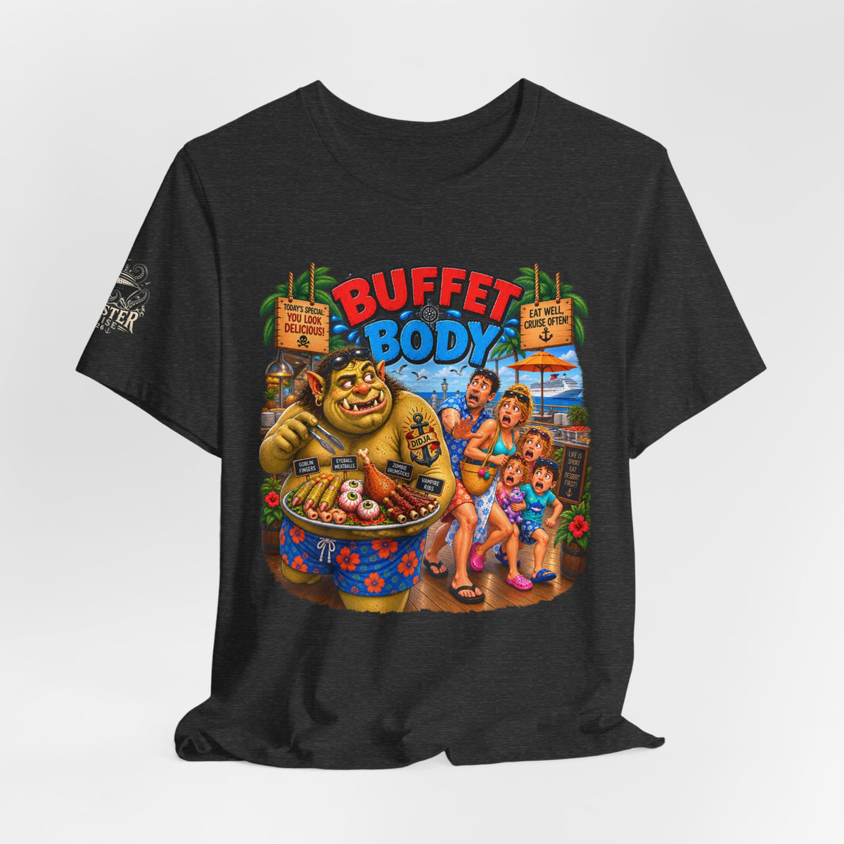 "Buffet Body" Unisex Jersey Short Sleeve Tee