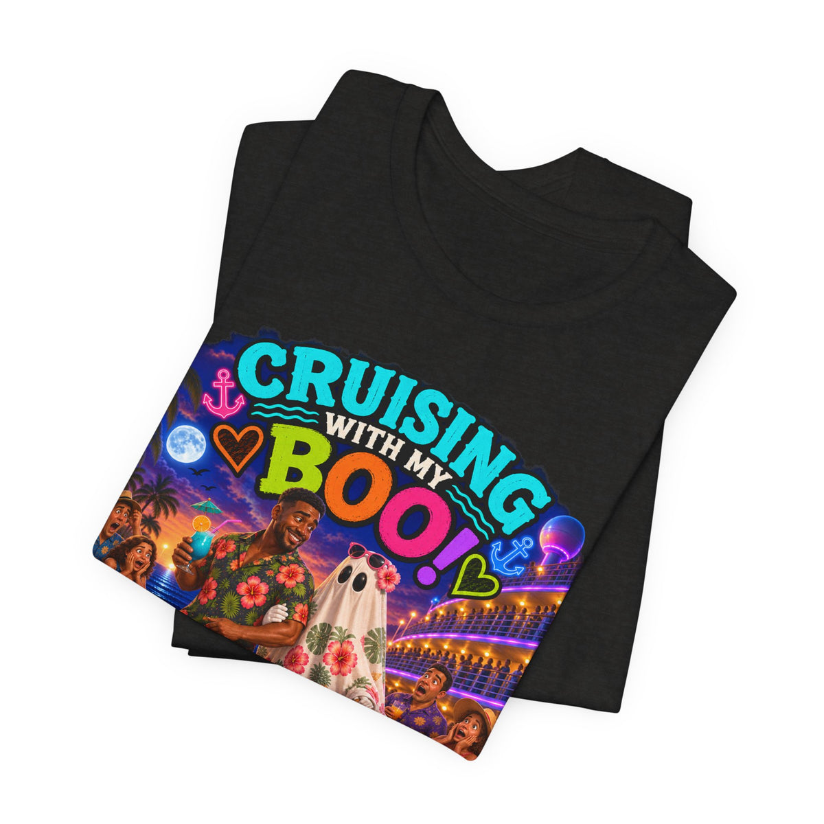 "Cruising  with my Boo 4" Unisex Jersey Short Sleeve Tee