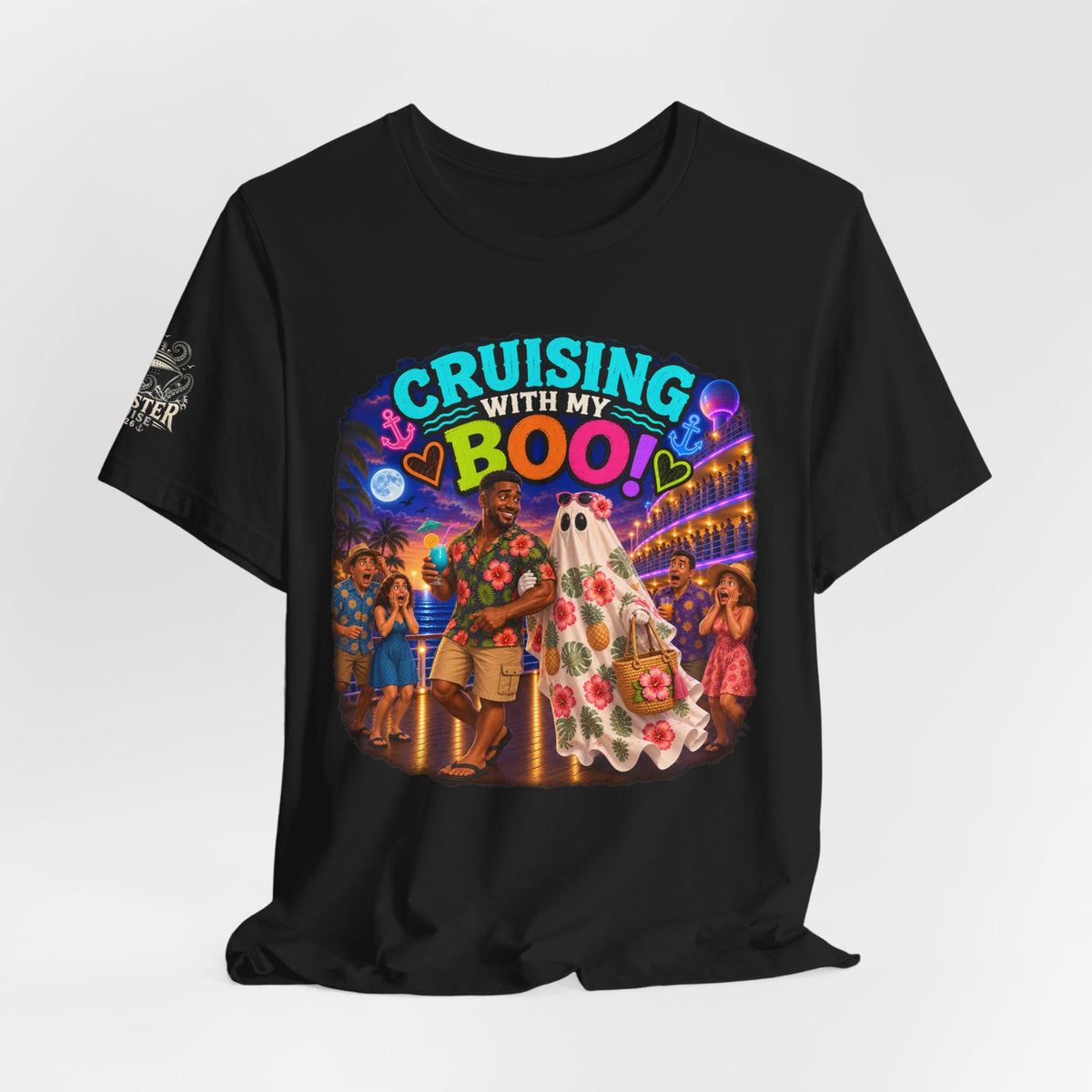 "Cruising  with my Boo 4" Unisex Jersey Short Sleeve Tee