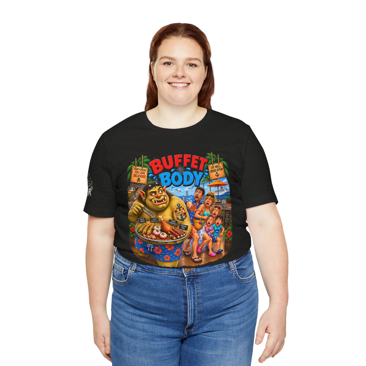 "Buffet Body" Unisex Jersey Short Sleeve Tee