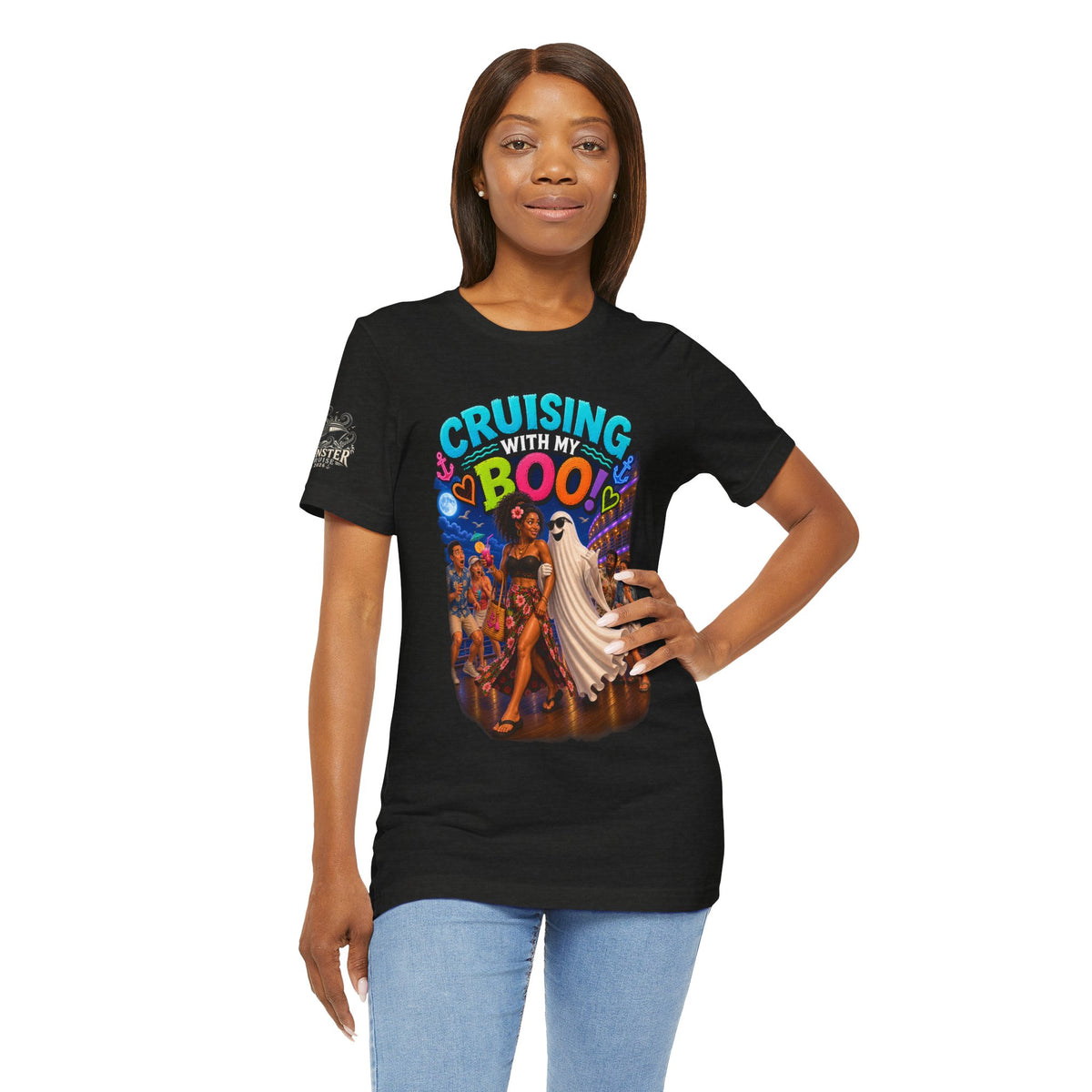 "Cruising With Boo" Unisex Jersey Short Sleeve Tee
