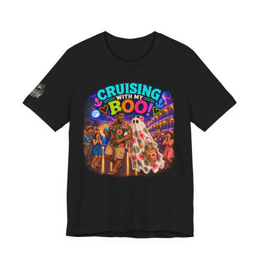 "Cruising  with my Boo 4" Unisex Jersey Short Sleeve Tee