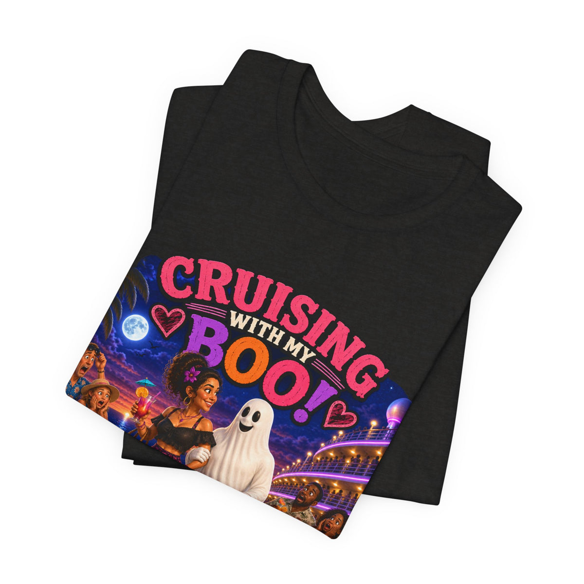 "Cruising with my Boo 3" Unisex Jersey Short Sleeve Tee