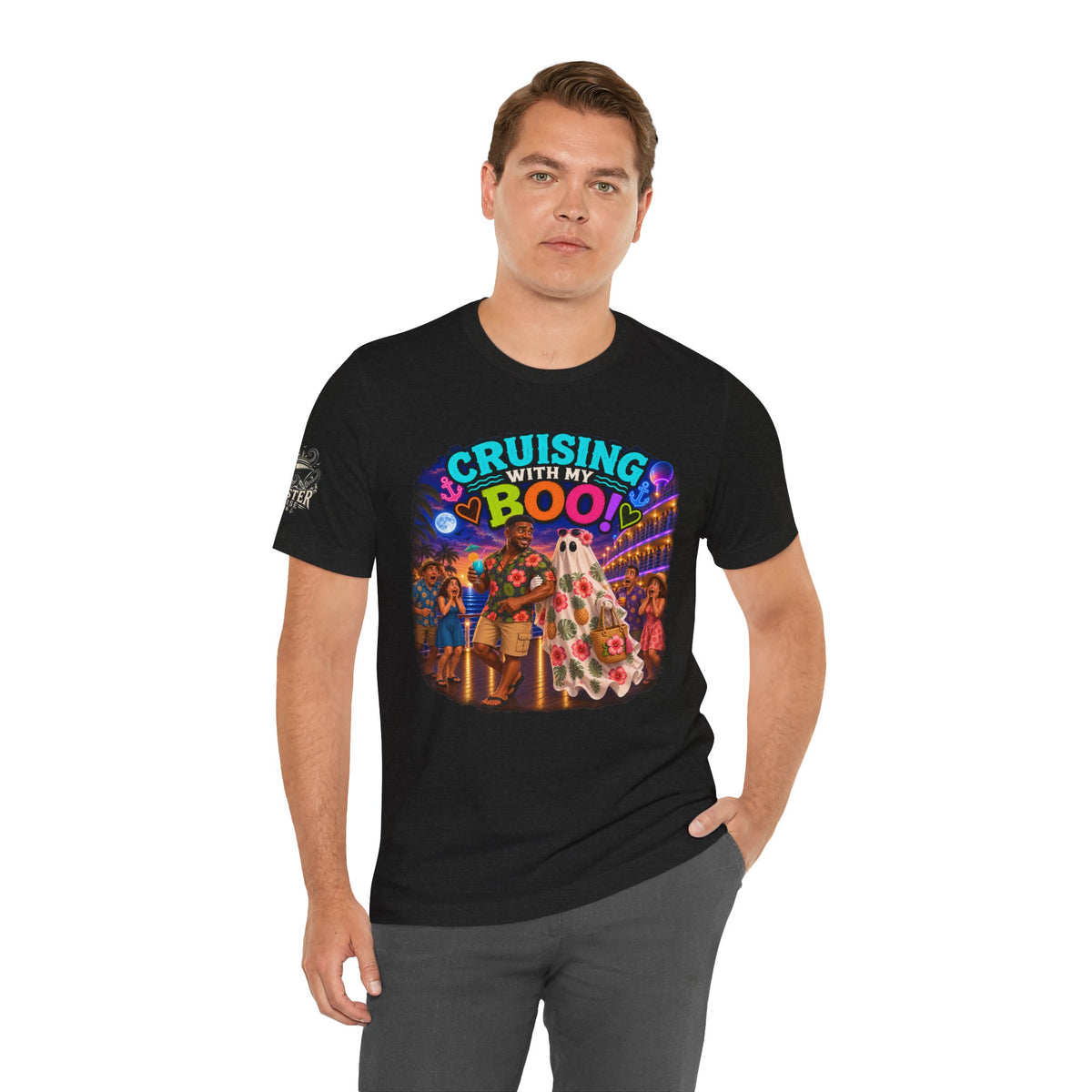 "Cruising  with my Boo 4" Unisex Jersey Short Sleeve Tee