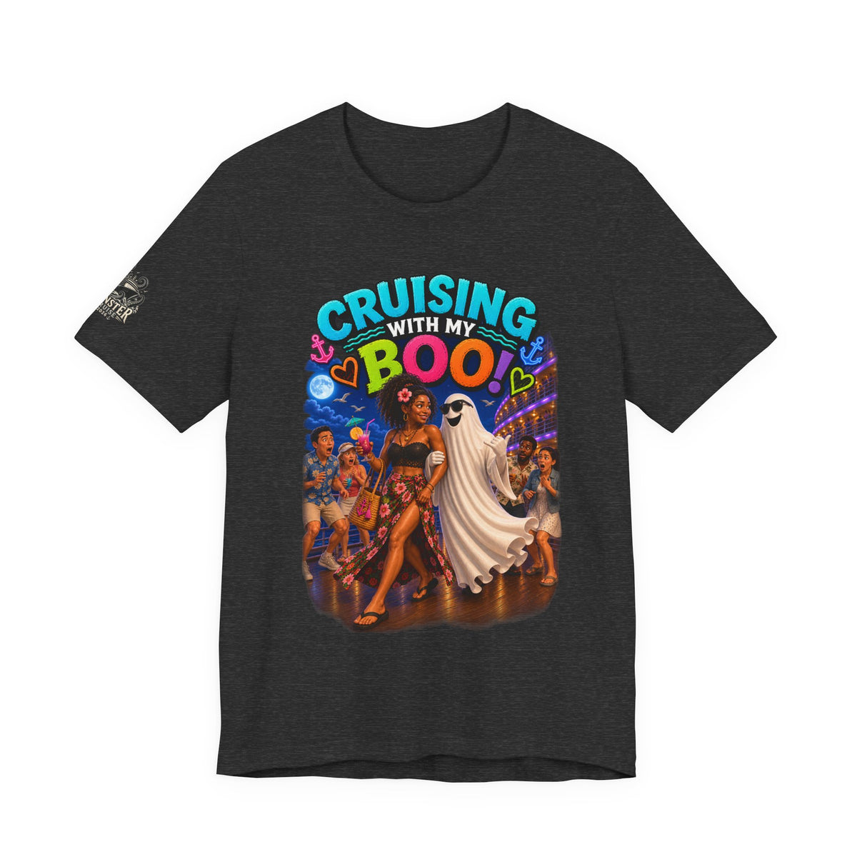 "Cruising With Boo" Unisex Jersey Short Sleeve Tee