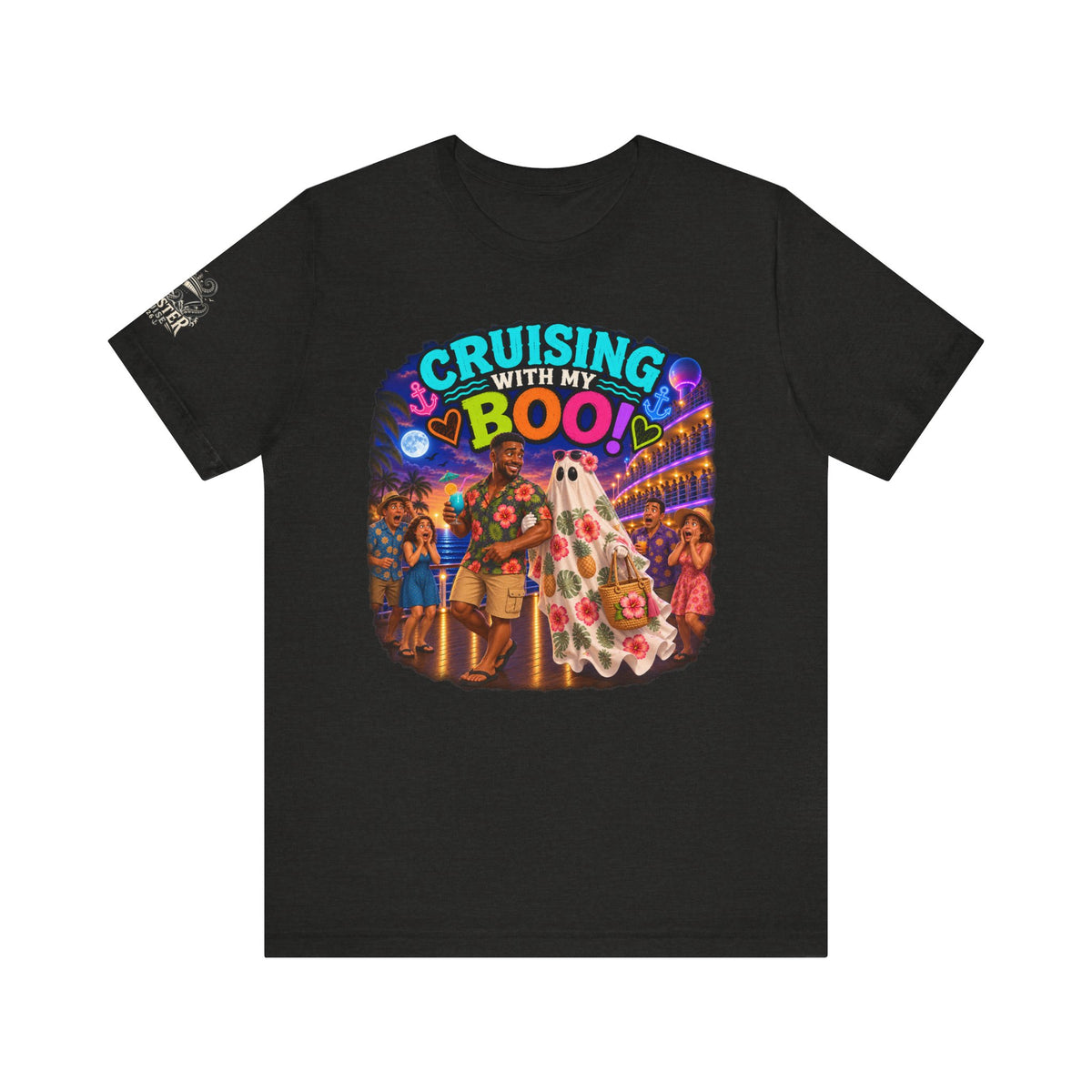 "Cruising  with my Boo 4" Unisex Jersey Short Sleeve Tee