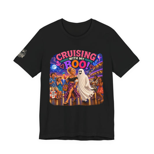 "Cruising with my Boo 2" Unisex Jersey Short Sleeve Tee