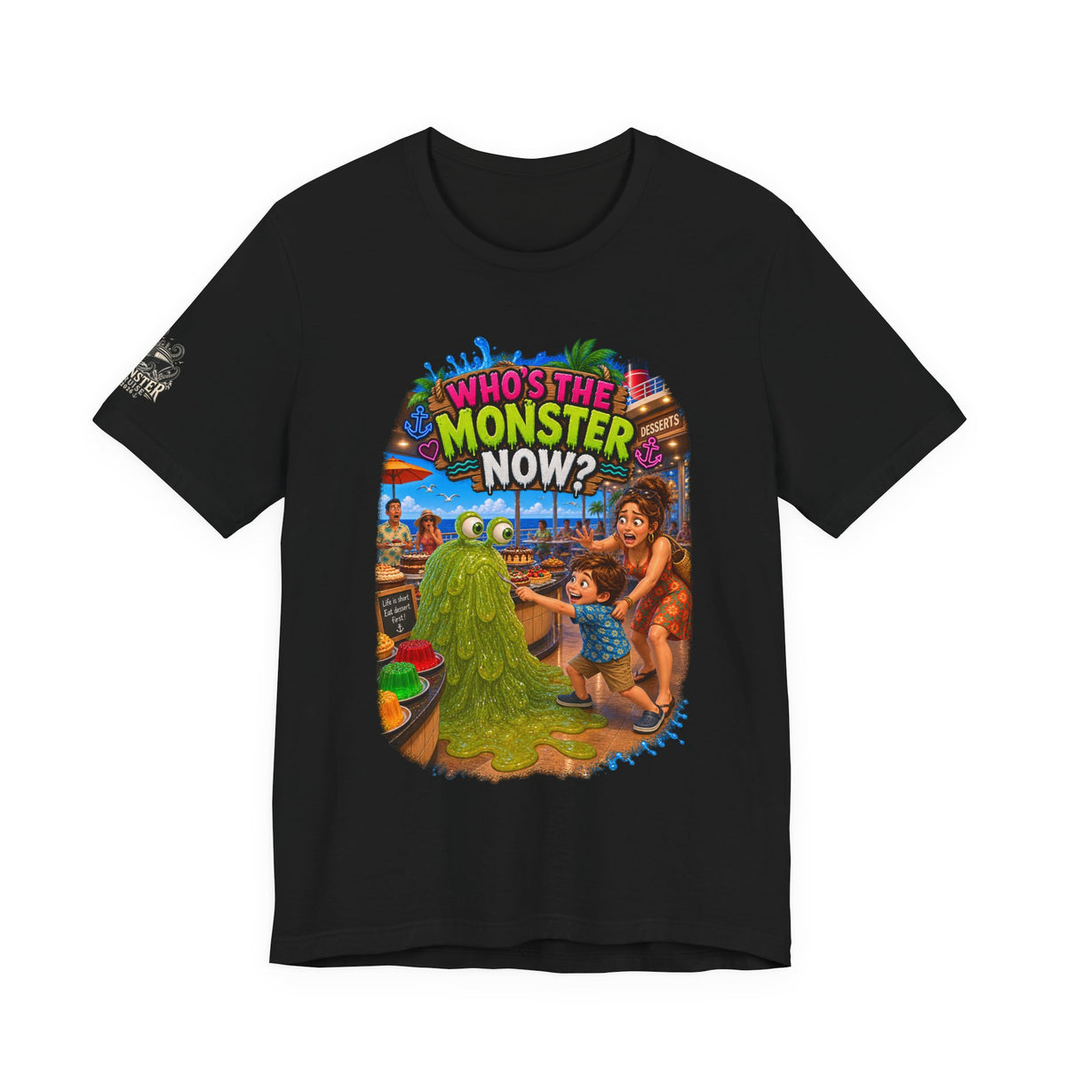 "Who's The Monster Now?" Unisex Jersey Short Sleeve Tee