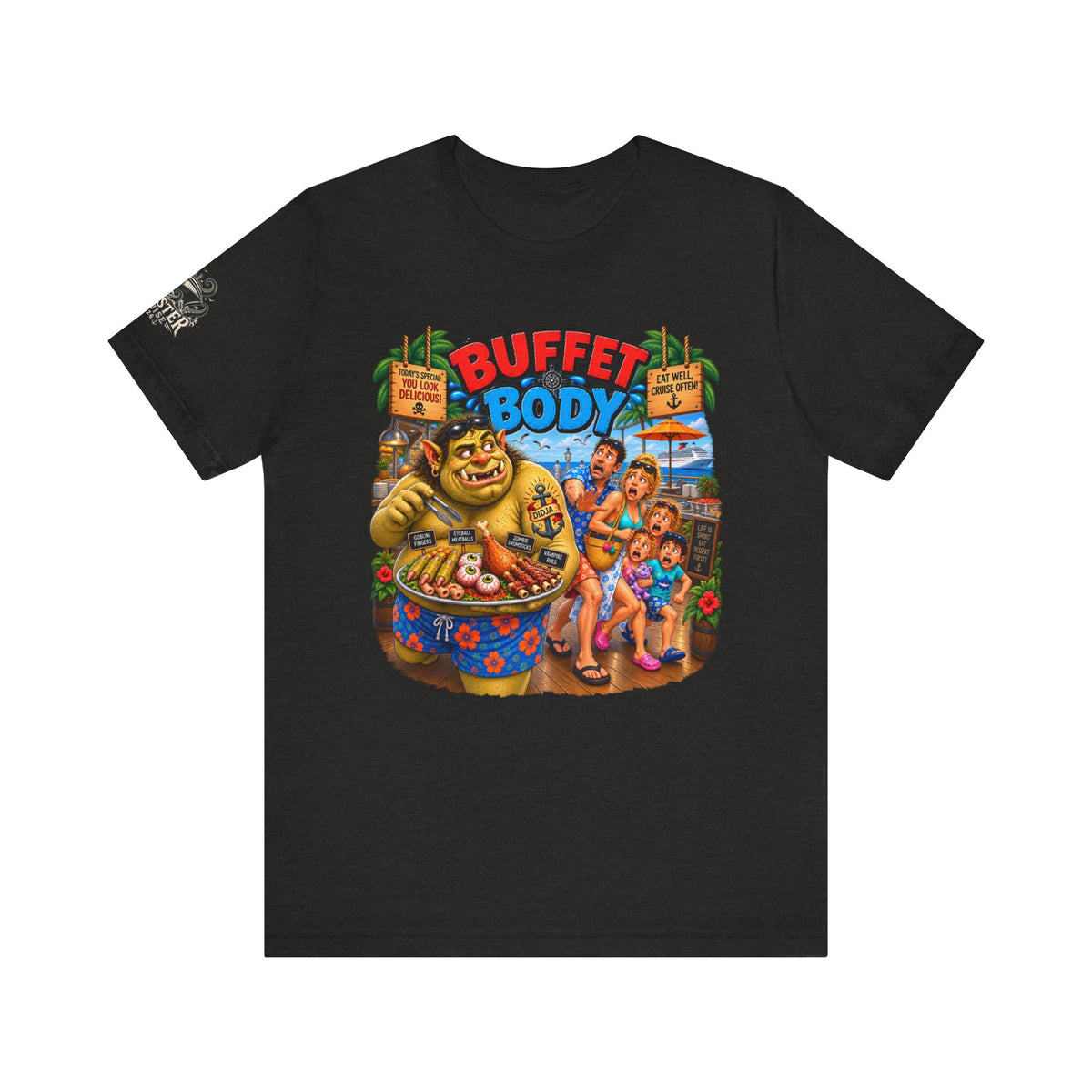 "Buffet Body" Unisex Jersey Short Sleeve Tee