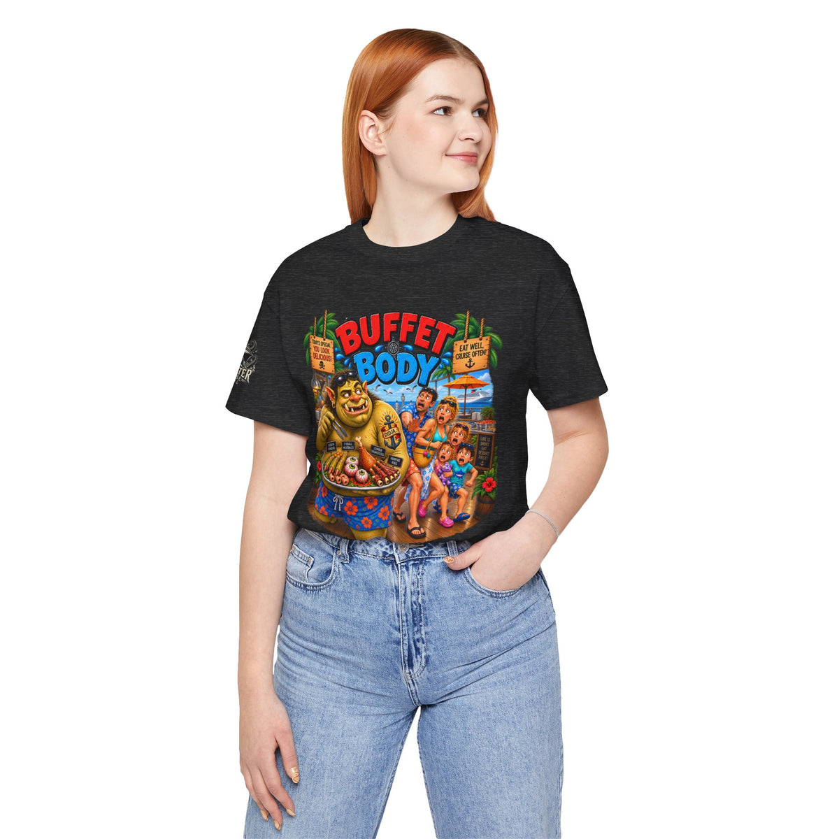 "Buffet Body" Unisex Jersey Short Sleeve Tee