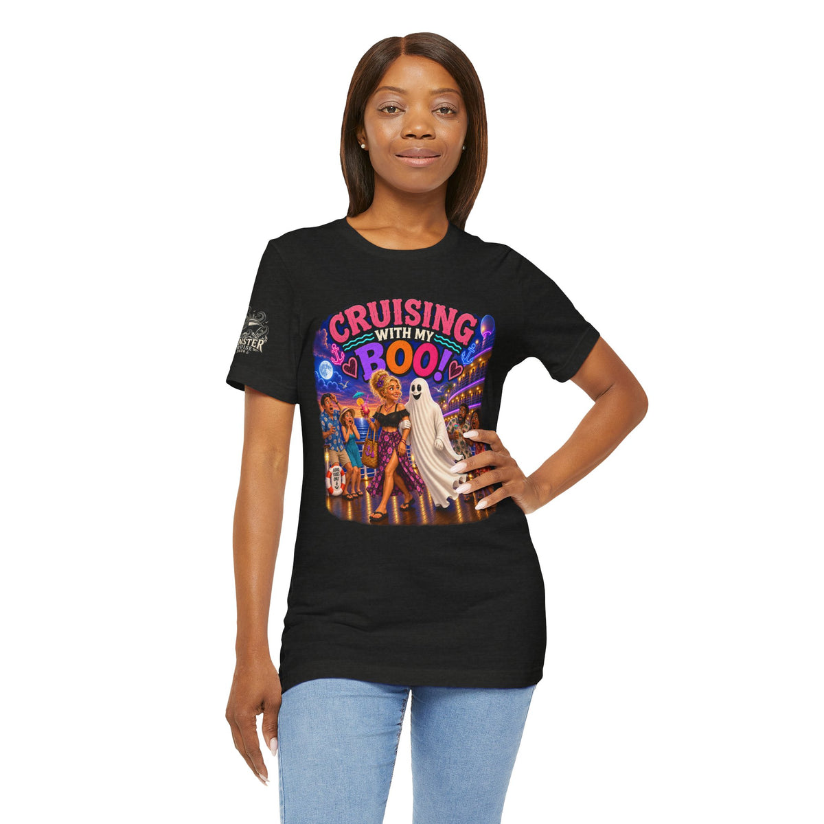 "Cruising with my Boo 2" Unisex Jersey Short Sleeve Tee