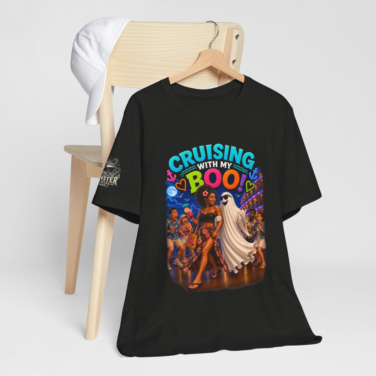 "Cruising With Boo" Unisex Jersey Short Sleeve Tee