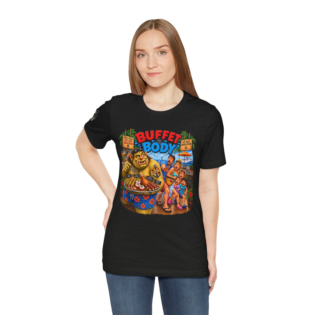"Buffet Body" Unisex Jersey Short Sleeve Tee