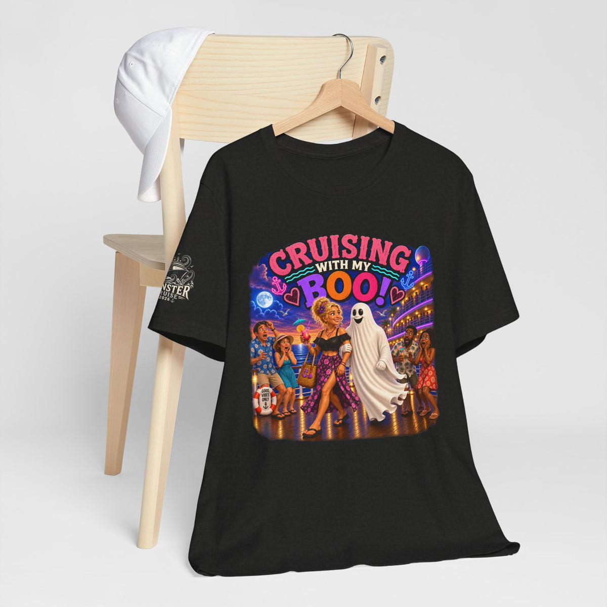 "Cruising with my Boo 2" Unisex Jersey Short Sleeve Tee