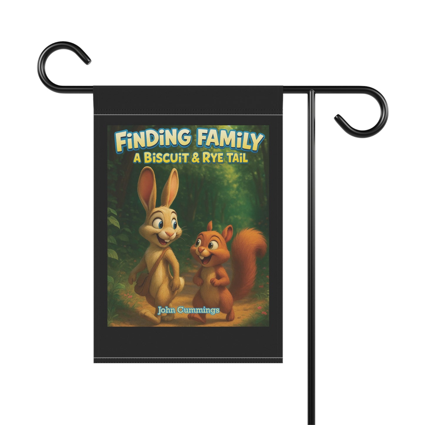 Finding Family Garden Flag