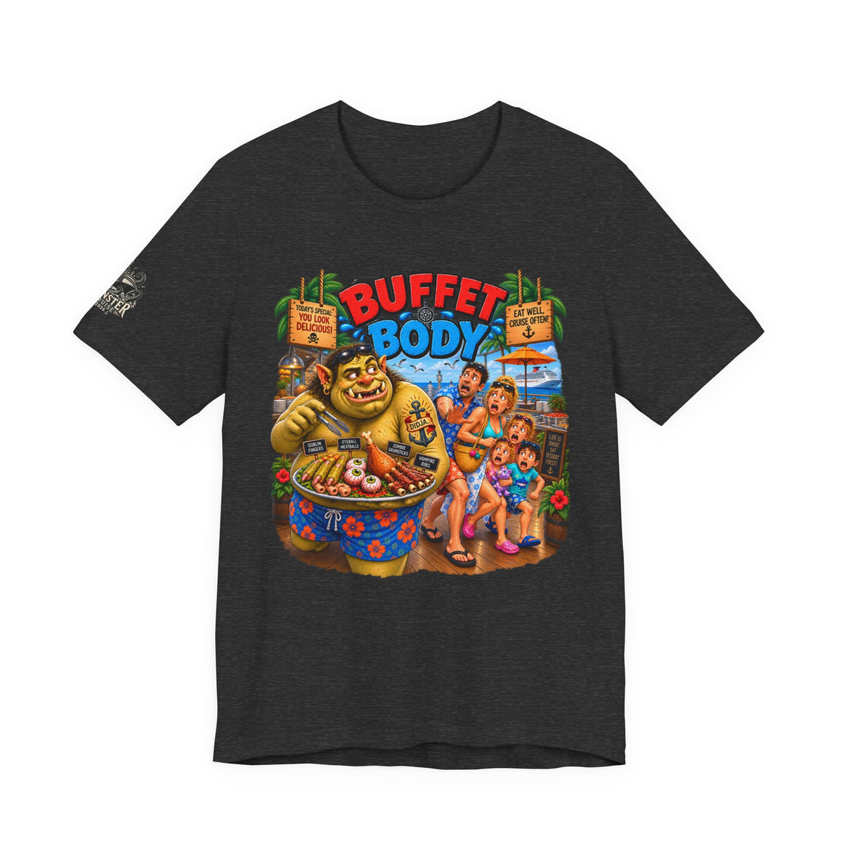 "Buffet Body" Unisex Jersey Short Sleeve Tee
